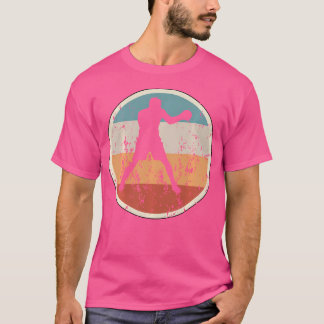 Boxer Boxing Martial Arts Boxing Sports Vintage Re T-Shirt
