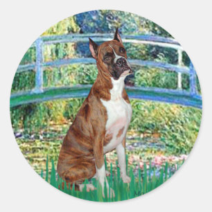 Boxer (br5) - Bridge Classic Round Sticker