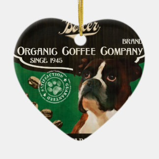 Boxer Brand – Organic Coffee Company Ceramic Tree Decoration
