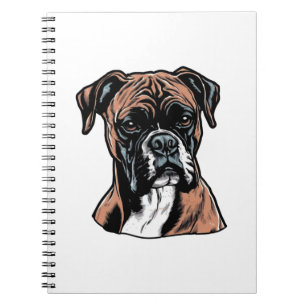 Boxer Buddy Humourous Protective Notebook