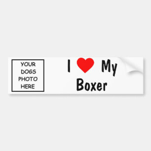 Boxer Bumper Sticker