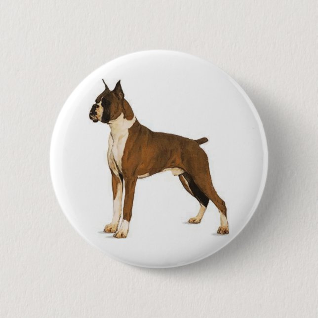 Boxer ceo 6 cm round badge (Front)