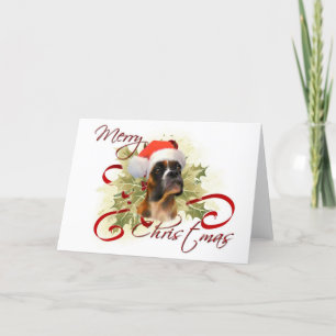 Boxer Christmas Card
