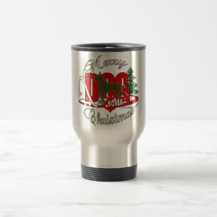 BOXER CHRISTMAS DOG TRAVEL MUG