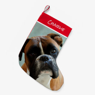 Boxer Christmas Stocking