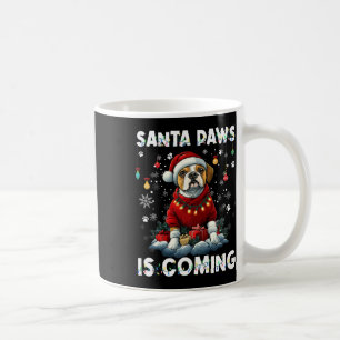 Boxer Christmas Tree Lights Decorations Dog Lover  Coffee Mug
