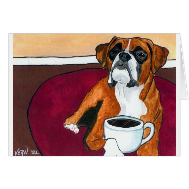 Boxer Coffee Fawn (Front Horizontal)