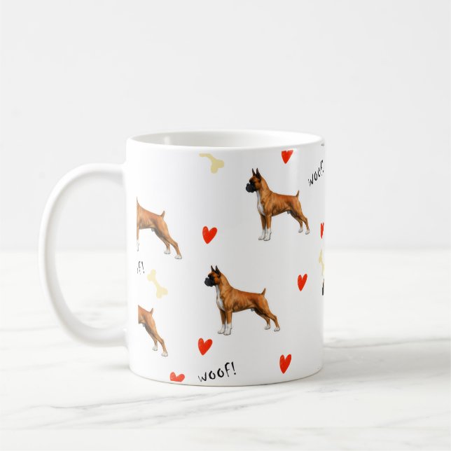Boxer Coffee Mug (Left)