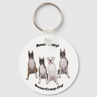 Boxer Crazy Keychain - 4 boxer