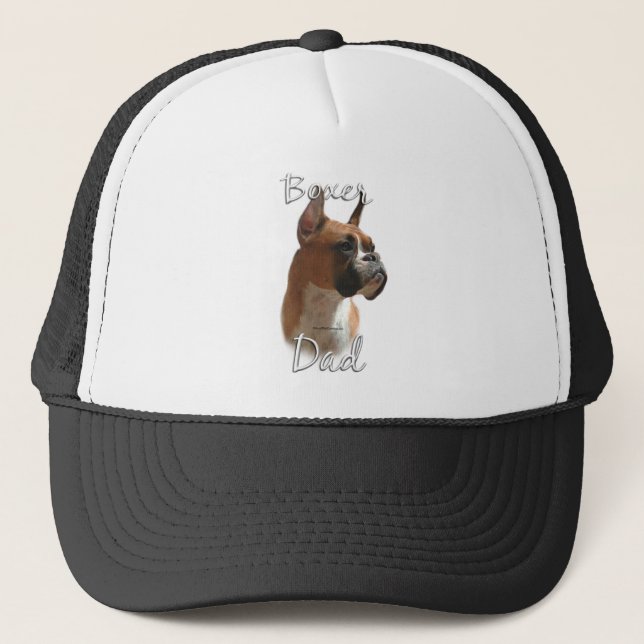 Boxer Dad 2 Trucker Hat (Front)