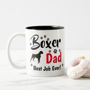 Boxer Dad - Boxer Dog GiftsGifts Two-Tone Coffee Mug