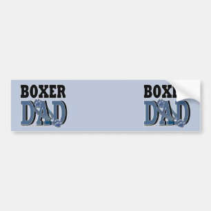 Boxer DAD Bumper Sticker