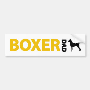Boxer Dad Bumper Sticker