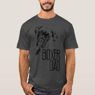 BOXER DAD DOG FACE T DOG LOVERS BOXER DAD GIFT T-Shirt
