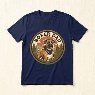 Boxer Dad Tri-blend Tee Boxer Dog Dad Gift