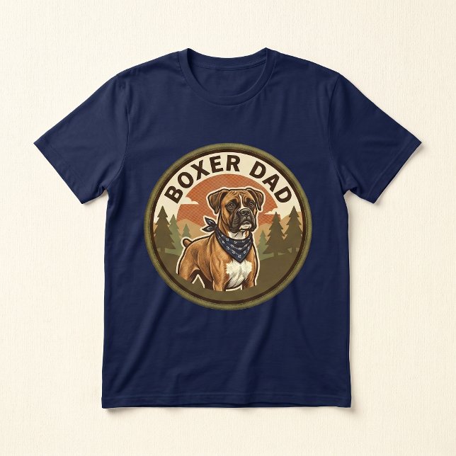Boxer Dad Tri-blend Tee | Boxer Dog Dad Gift (Creator Uploaded)