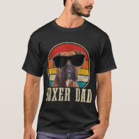 Boxer Dad Vintage Funny Boxer Dog Owner