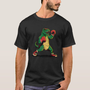Boxer Dinosaur Rex Boxing T-Shirt