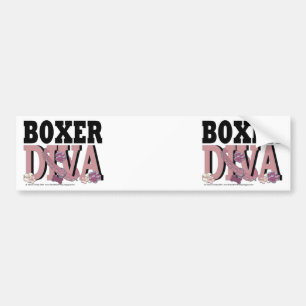 Boxer DIVA Bumper Sticker