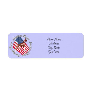 Boxer Dog Address Labels
