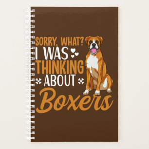 Boxer Dog Apparel Boxer Dog Lover Planner