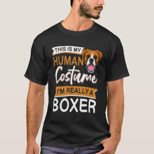 Boxer Dog Apparel Halloween Boxer Dog For Kids T-Shirt