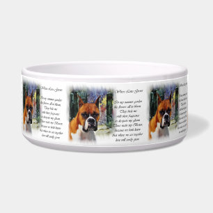 Boxer Dog Bowl
