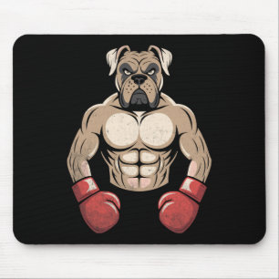 Boxer Dog Boxing Gloves Pet Dogs Boxers Men Women Mouse Mat