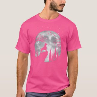 Boxer Dog Breed Full Moon At Night - Dog Owner Box T-Shirt