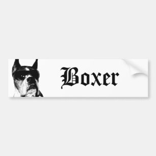 Boxer Dog bumper sticker