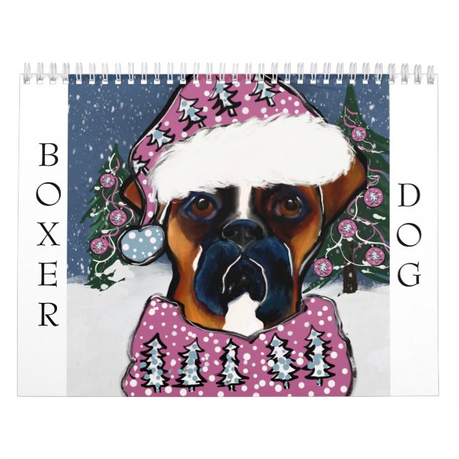 Boxer Dog Calendar (Cover)