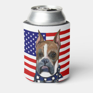 Boxer Dog Can Cooler