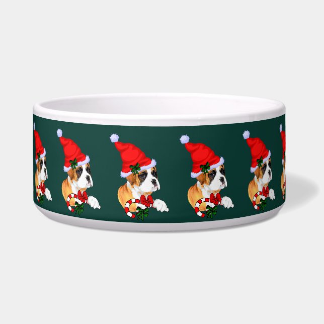 Boxer Dog Christmas  (Front)