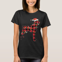 Boxer Dog Christmas Red Plaid Buffalo Pyjamas Xmas