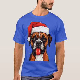 Boxer Dog Christmas T-Shirt
