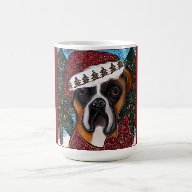 Boxer Dog Coffee Mug (Center)