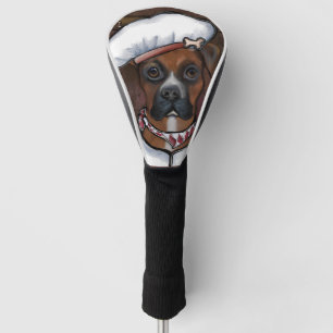BOXER DOG COOK GOLF HEAD COVER