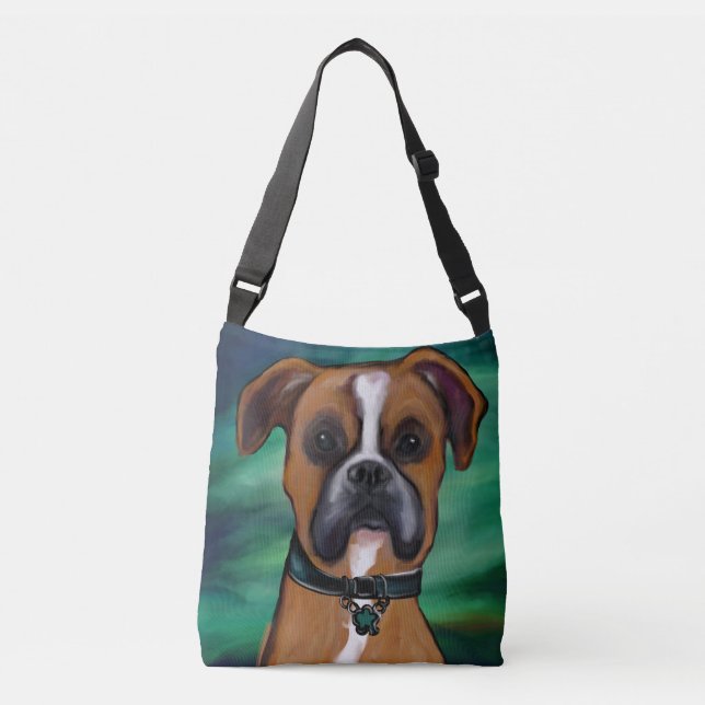 BOXER DOG CROSSBODY BAG (Front)