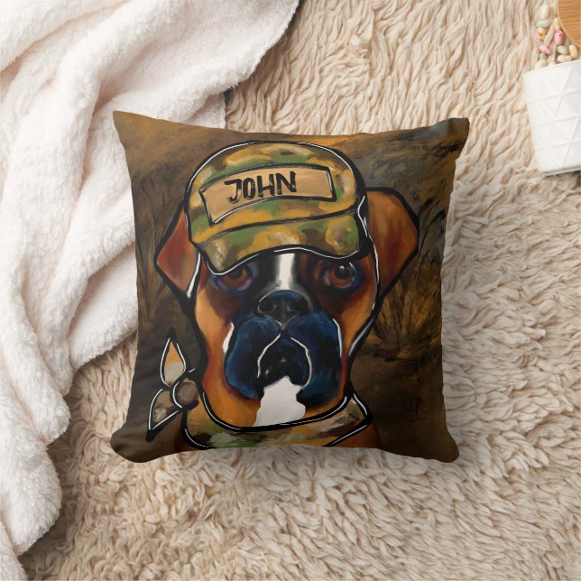 Boxer Dog Cushion (Blanket)