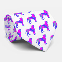 Boxer Dog Cute Pink Silhouette White