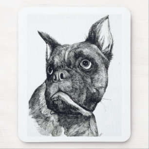 Boxer Dog Cuteness Mouse Mat