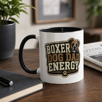 Boxer Dog Dad Energy