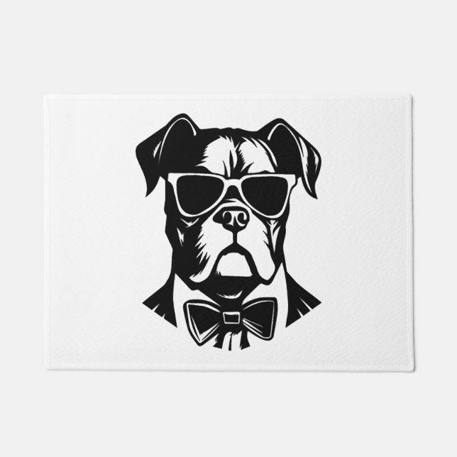 Boxer Dog Doormat (Front)