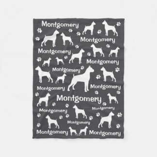 Boxer Dog Fleece Blanket – Cosy Custom Pet Gift