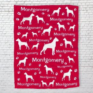 Boxer Dog Fleece Blanket – Cosy Custom Pet Gift