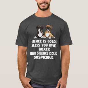 Boxer Dog Funny T Shirt Copy