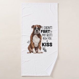 Boxer Dog gifts Bath Towel