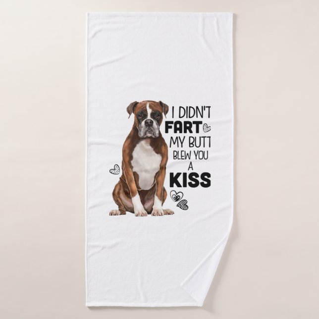 Boxer Dog gifts Bath Towel (Bath Towel)