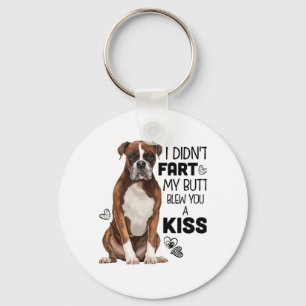 Boxer Dog gifts Key Ring