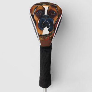 Boxer Dog Golf Head Cover